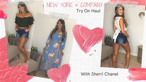 New York & Company Try On Haul with Sherri Chanel .